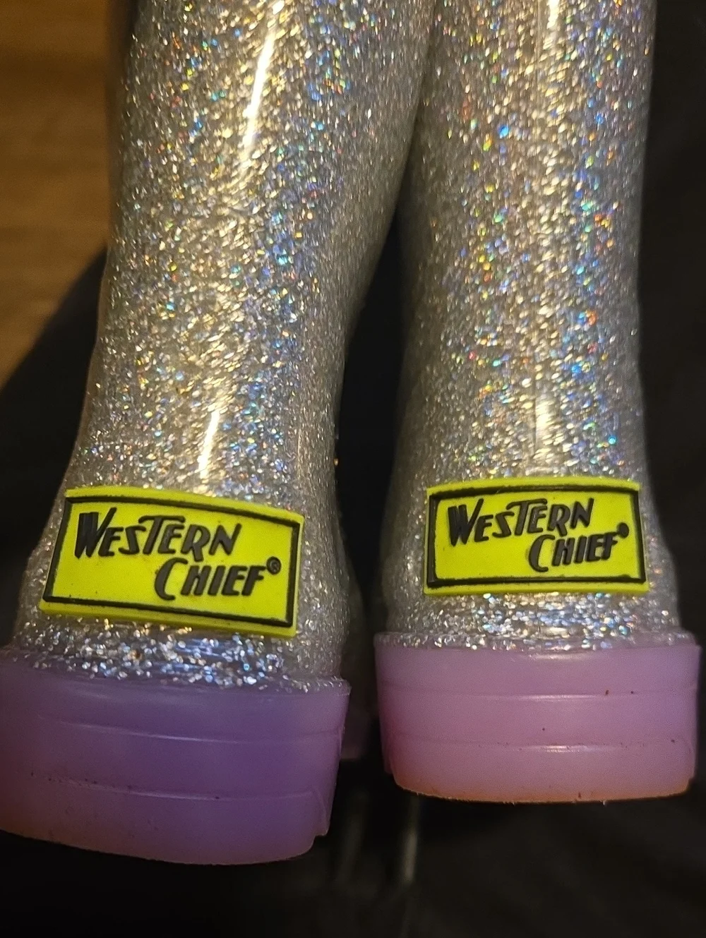 Toddler Sparkle Rainboots
